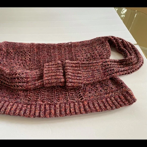 Free People sweater, multi color, size M. - Picture 8 of 9